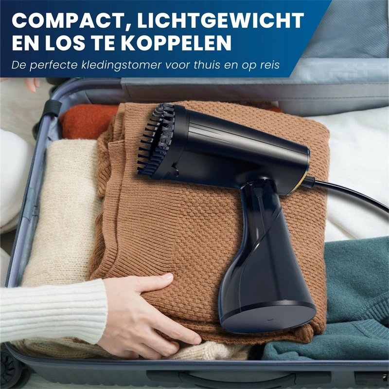 Vaporizador de roupas portátil, ferro a vapor doméstico elétrico para roupas, portátil, máquina de engomar a vapor de calor rápido para viagens em casa 5