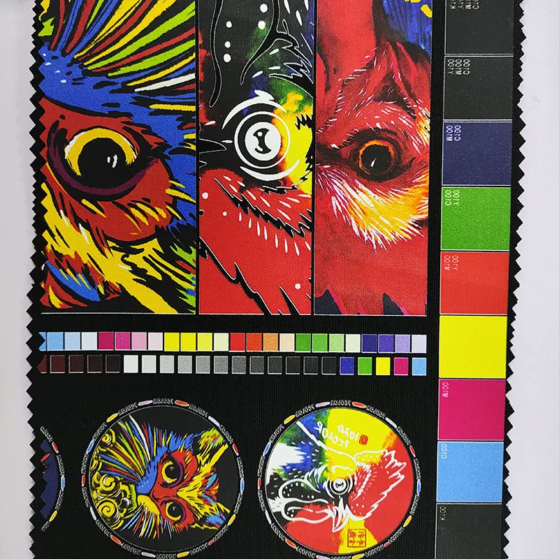 Fcolor 60cm*100m DTF PET 필름 롤, XP600 R1390 L1800 L805 DTF 프린터용 티셔츠 직접 열전사 필름, 핫 필링 필름