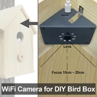 Caméra WiFi HD Tuya Smart Life pour nichoir à oiseaux, vision nocturne, application mobile, vision en direct, alimentation par prise, installation facile, DIY, cadeau 2