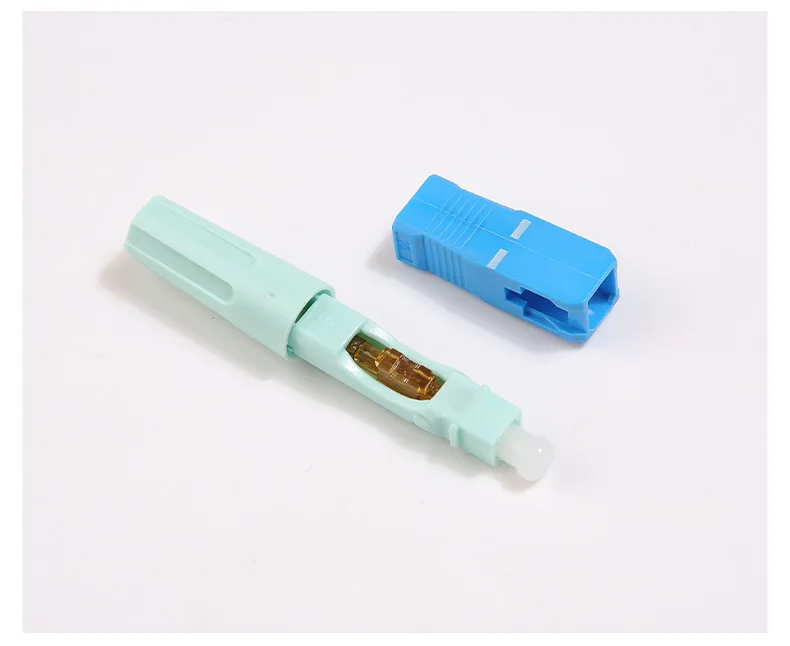 55MM SC APC SM Single-Mode Optical Connector FTTH Tool Cold Connector Tool SC UPC Fiber Optic Fast Connector