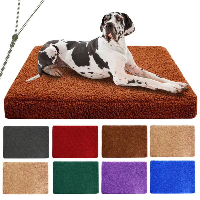 Dog Bed Padded Cushion for Small Big Dogs Sleeping Beds and Houses for Cats Super Soft Durable