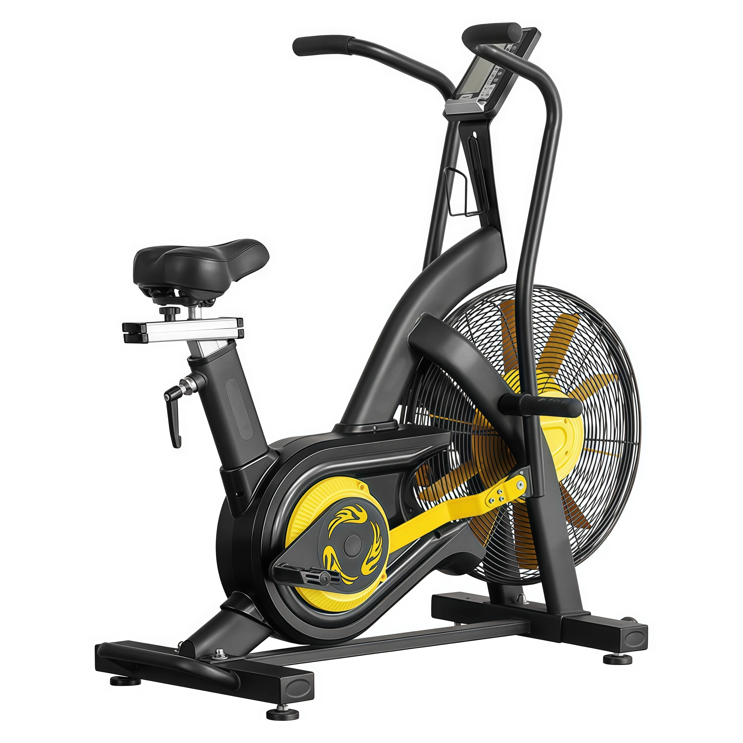 전문가급 유산소 운동 자전거, LED 화면 장착, 내구성 강한 철재 소재로 제작, 판매 중