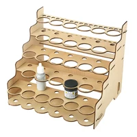 Model Paint Organizer Multi-layer Pigment Rack Exquisite Convenient Tool Holders DIY Pigments Shelf with Multiple Slots 2