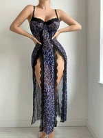 Leopard Sexy Dessous Weibliche Heiße Unterwäsche Babydoll Nachthemd Exotische Kleidung Durchsichtig Offene Anal BDSM Outfit Erotische Kostüme 4