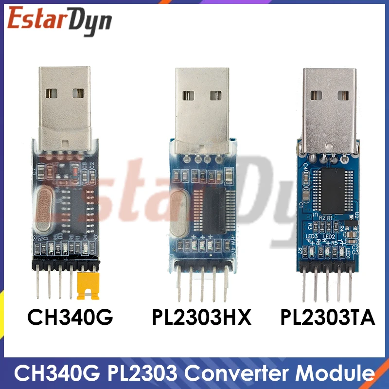 Pl2303 Usb To Rs232 Converter Adapter Module/usb Ttl Converter Uart Ch340g Ch340 Module 3.3v 5v Switch - Circuits - AliExpress