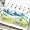 JIANWU 30mm*200cm To The Mountains and  Sea Series Vintage Landscaping Collage Material PET Tape Creative DIY Journal Stationery 3