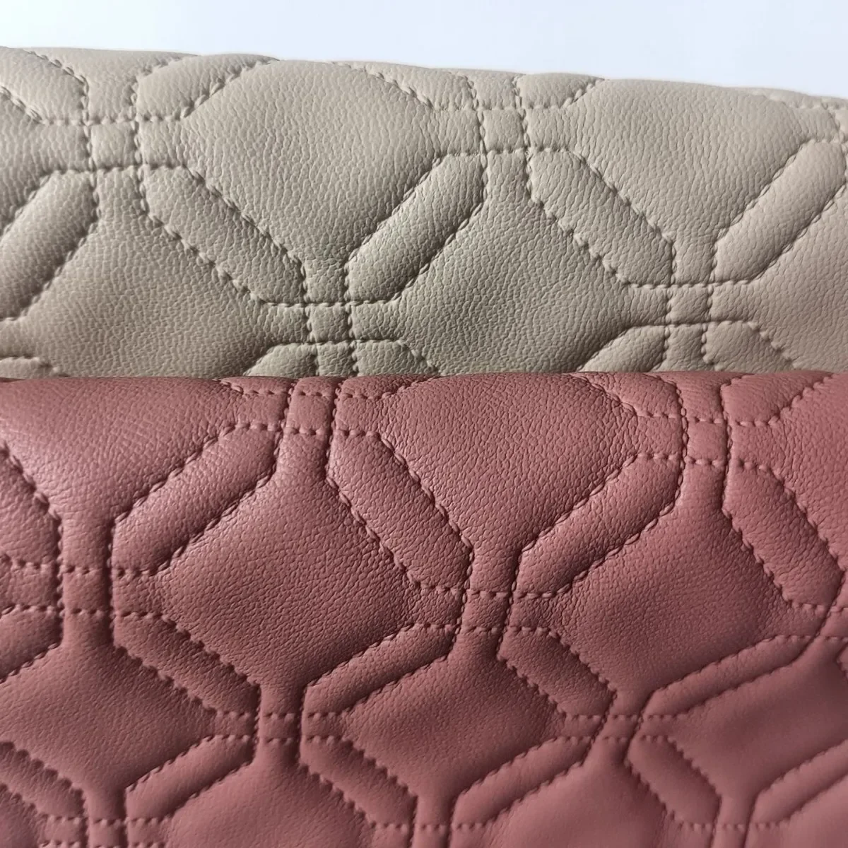 Fashionable Woven PVC Artificial Leather Sofa Brushed Bottom Leather Material for Decoration And Clothing Accessories