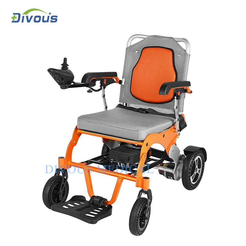 Powerful Wheelchair Electric Disabled Lightweight 4 Wheel Scooter Folding Portable Wheel Chair