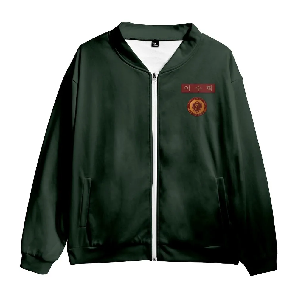 

Fashion All of Us Are Dead TV Series 3D Women/Men Jacket Coat School Uniform Baseball Sweatshirts 지금 우리 학교는 Tops Halloween