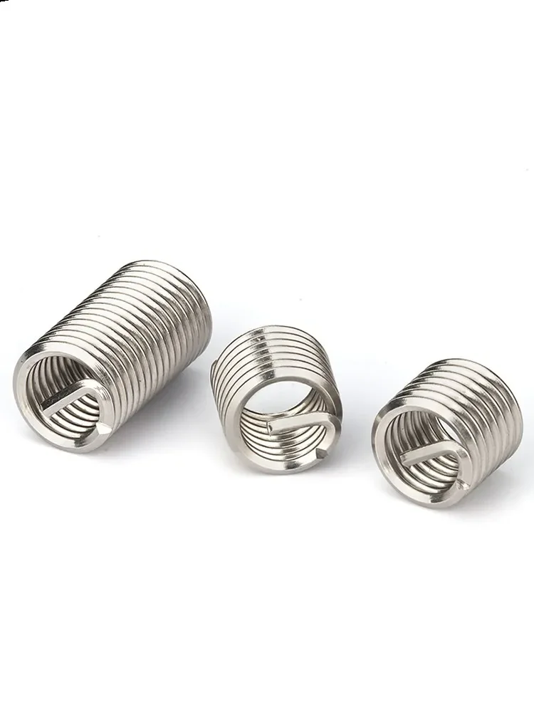 Thread Repair Inserts 10/50/100pcs M2M3M6M8M10 304Stainless Steel