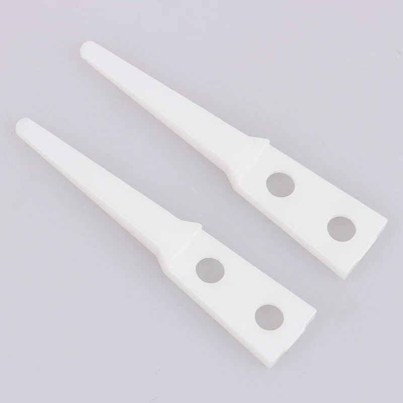Description Picture 4 of item2pcs Anti-Static Ceramic Tweezers Straight/Little Curved/Big Curved Insulated Ceramic Tweezers Tips Industrial Ceramic Tweezers