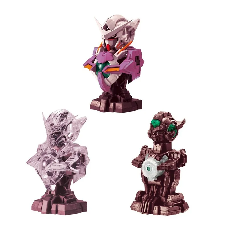 

BANDAI Gacha Mechanical Bust GUNDAM EXIA Glowing Bust Action Toy Figures Anime Peripherals Christmas Gifts
