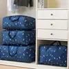3pcs Oxford Cloth Quilt Storage Bag, Foldable Clothes Storage Bag, Household Zipper Organizer Bag 6