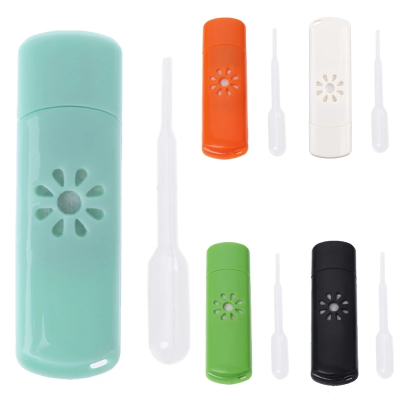 Mini USB Car Aromatherapy Diffuser Aroma Humidifier Essential Oil Fresh Home