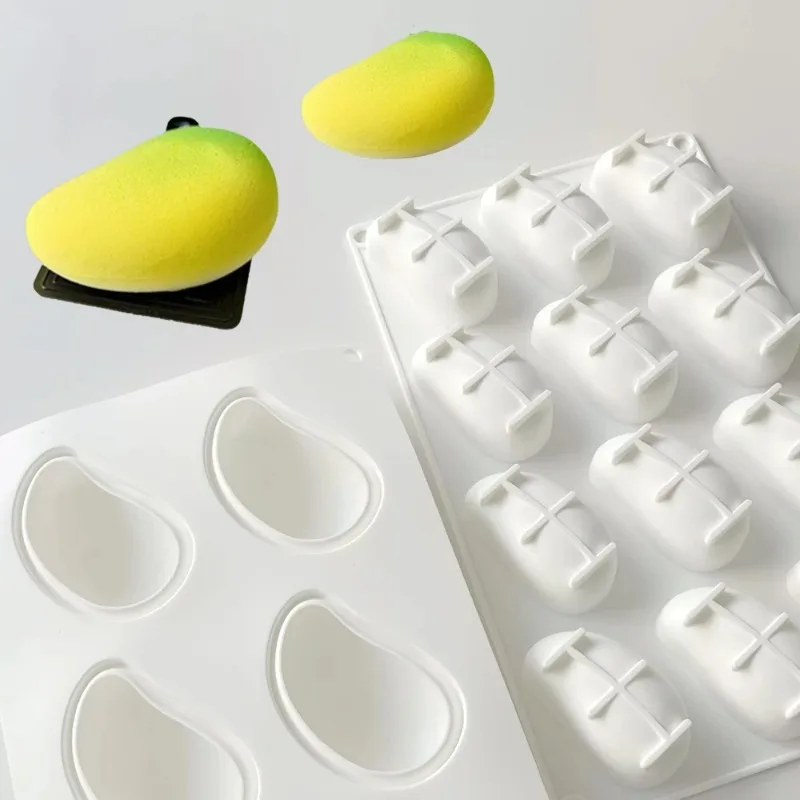 High-Quality Flexible Silicone Baking Molds Set for Creating Delicious Mousse Cakes Fruit Puddings Desserts and Cake Decorating