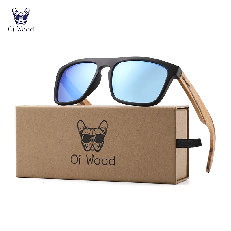 Polarized Sunglasses Oi Wood Women Square Sunglasses Wooden Eyeglasses Red Lenses Mens Glasses