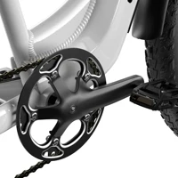 Vélo électrique de montagne Shengmilo MX06, 26 pouces, vitesse jusqu'à 42 km/h, moteur brushless 500W (1000W en crête), Fatbike, 48V 17.5Ah, autonomie électrique pure 40-50 km, vélo électrique adulte pour trajets urbains, freins à disque doubles. 5