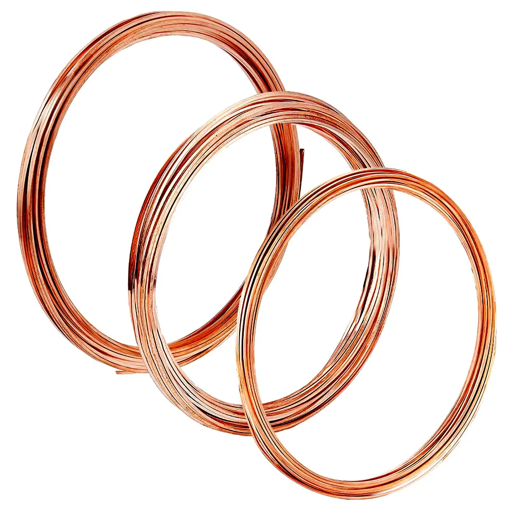 Eco-Friendly Copper Square Wire Variety Pack for Jewelry Making and DIY Accessories