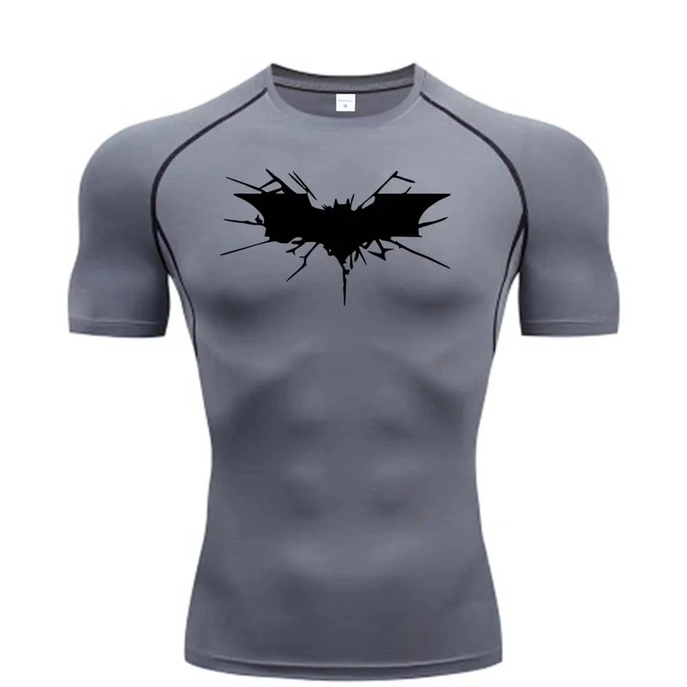 Art Bat compression shirt Men's sprint Step T-shirt Fitness Sport top Quick dry Fitness Sportswear Bodybuilding clothing RL00101 6