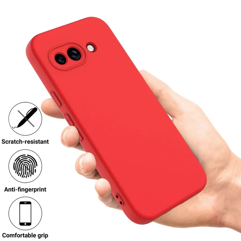 Premium Liquid Silicone Back Phone Case - Soft and Original Design