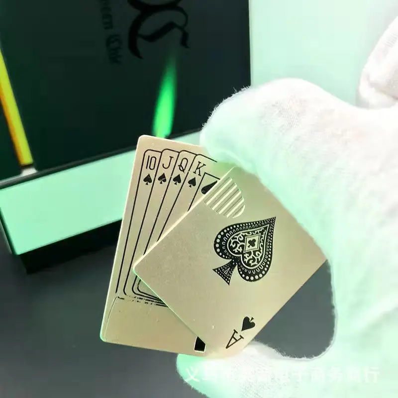 

Playing Card Gas Lighter Creative Personalized Cigarette Lighter
