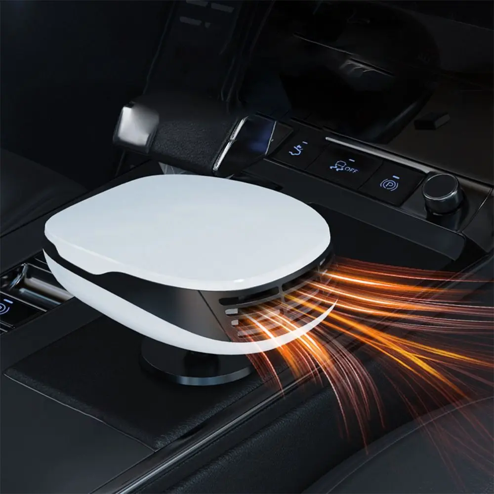 Defrost Car Heater Windshield Fast Heating 2 in 1 Auto Heater Defogger 360 Degree Rotation Car