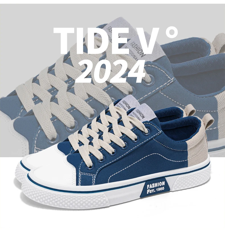 Men's Casual Canvas Shoes Sole View