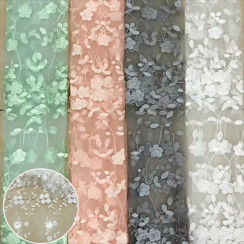 

2022 New Mesh Embroidery Fabric Girls Dress Fabric