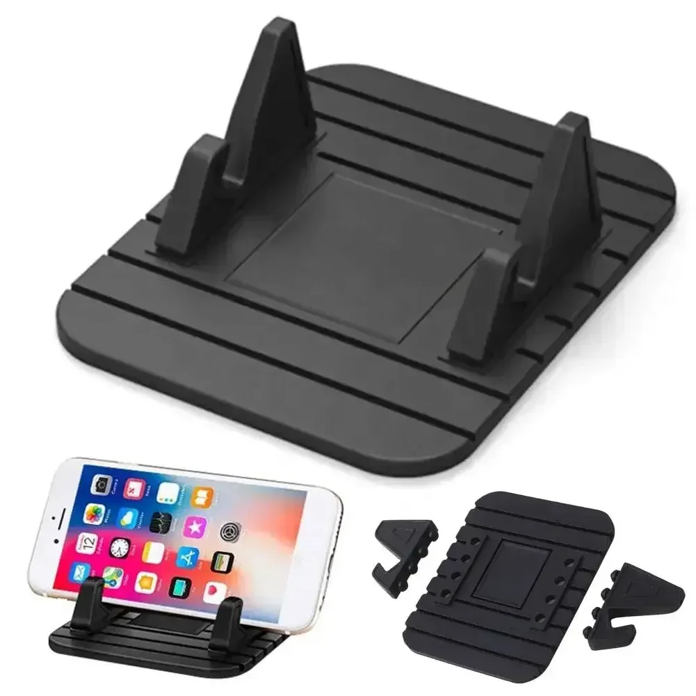 Silicone Car Phone Holder Car Dashboard Anti-slip Mat Mount Holder Pad Stand for Mobile Phone GPS Bracket