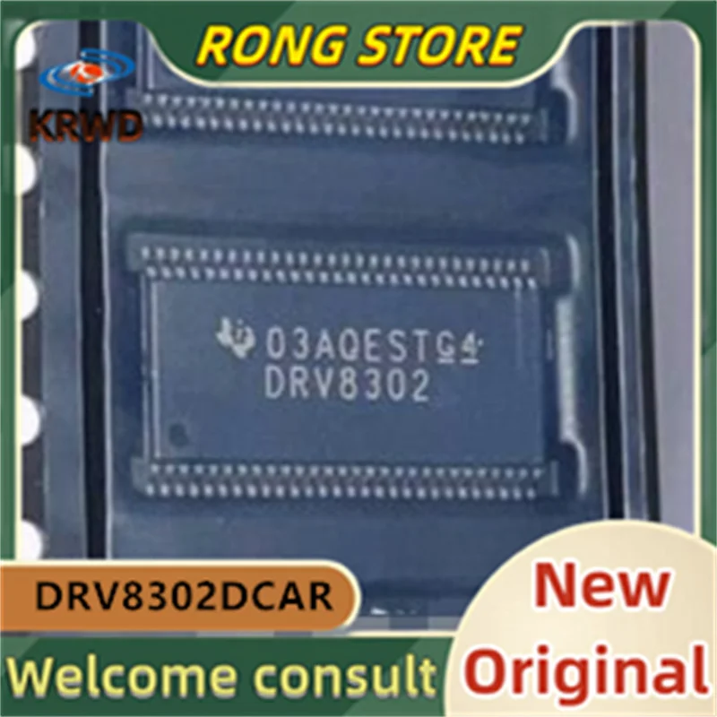 

(5 шт.) DRV8301 DRV8302 DRV8301DCAR DRV8302DCAR HTSSOP-56 Новый и оригинальный чип IC