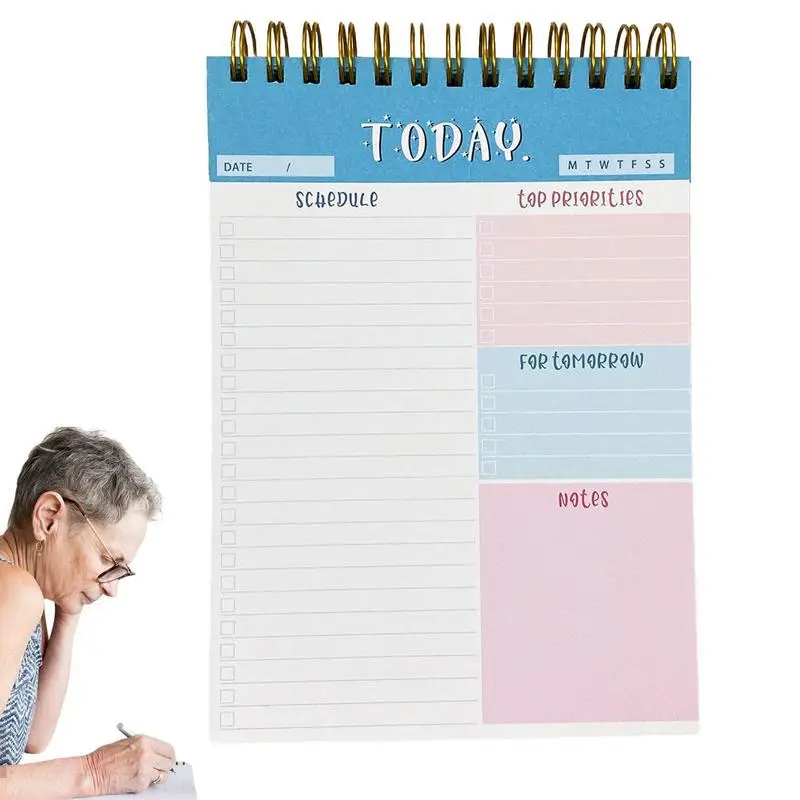 

Weekly To Do List Notepad Double Threaded Agenda Planner To Do Planner Daily Planner Workout Journal For Work Home For Women