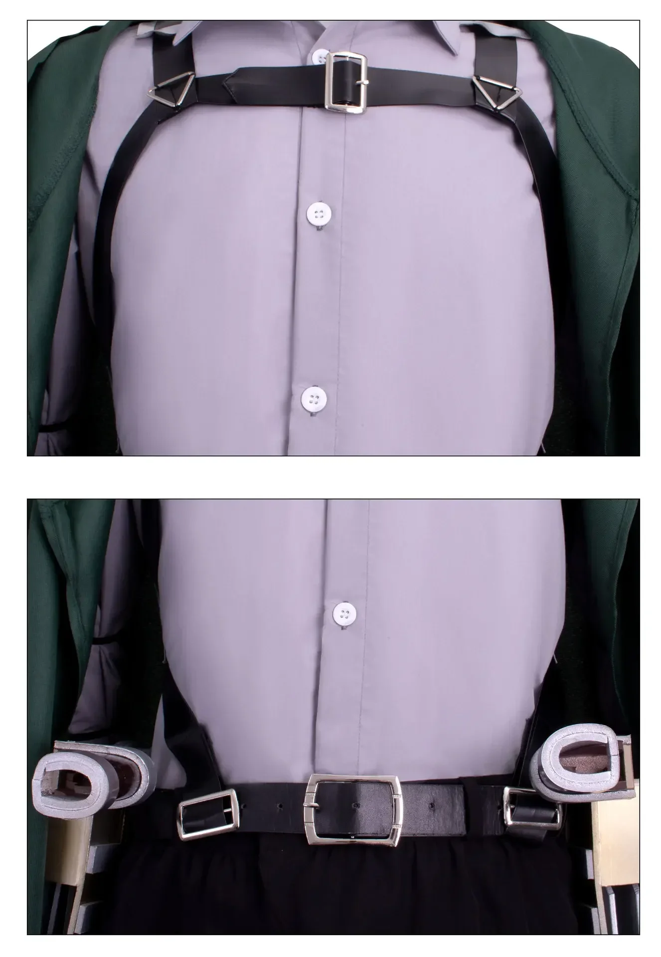 Attack on Titan Survey Corps Cosplay Costume Harness Armor