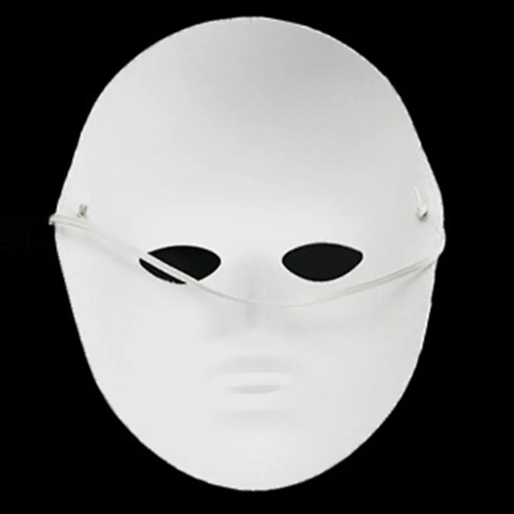 10Pcs Blank Mask Smooth Surface Full Face Mask Paintable Paper Mask DIY Masquerade Mask Cosplay Mask Masquerade Accessories - Image 6