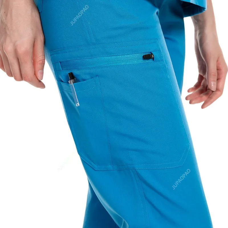 Hospital Medical Scrub Pants Pharmacist Work Bottoms Soft Nursing Jogger Pant Vet Nurse Accessories Pet Grooming Working Clothes