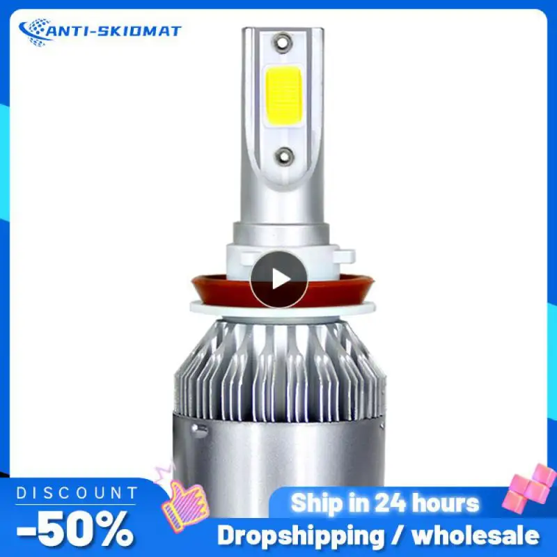 

Лампочки в фары, 2x H7 LED H11 H4 Hi/Lo H1 H3 H8 HB1 HB3 HB4 HB5 PS24W HIR2 H13 H16 H27 9005 лампы для фар 3000K 4300K 6000K 8000K COB C6