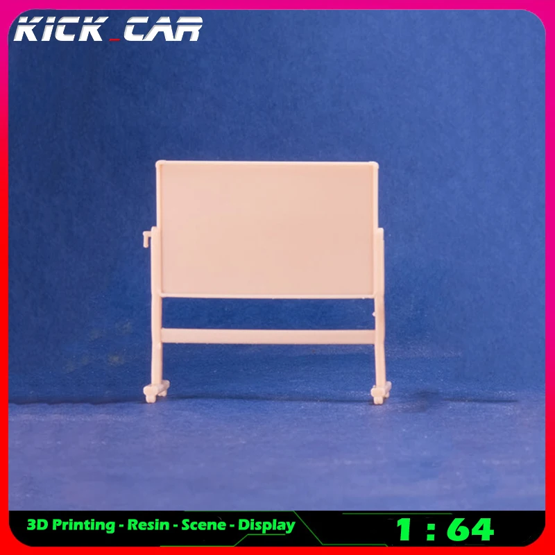 Kickcar 1/64 회의 테이블 세트 모델 자동차 디오라마 무색 수지 차고 장면 수리 도구 장식 시뮬레이션 장면 장난감