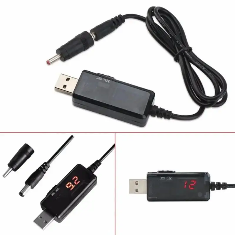 Universal USB Step-Up Power Converter with 3.5x1.35mm Connector