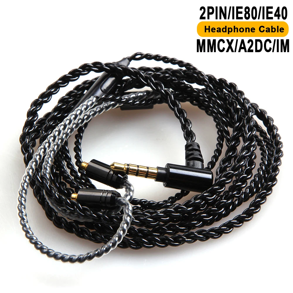 EarphoneBalanceCableWithMicMMCXA2DCIE80IMIE402Pin078mm3