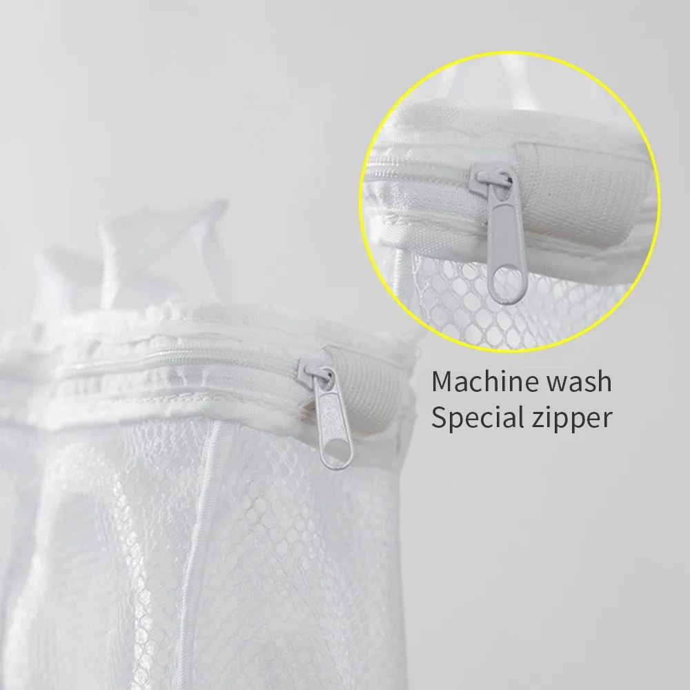Washing Shoes Mesh Bag Washing Machine Special Laundry Shoe Protector Anti-deformation Drying Bag Travel Shoe Storage Bags 5