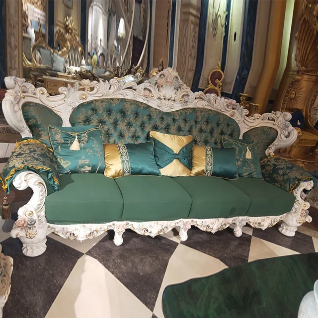 Elegant Style Arabic Couch Furniture Lounge Chair Living Room Sofa Set - Image 4