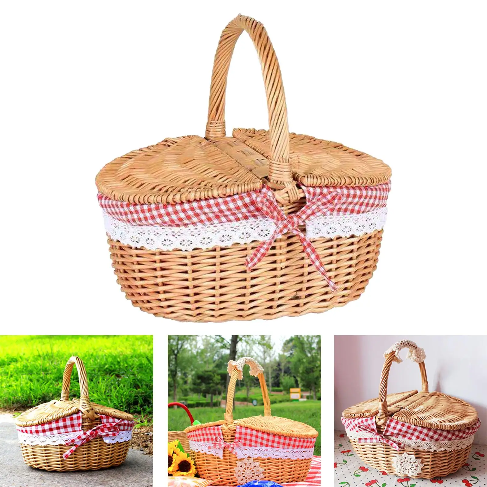 10 ピクニックバスケット 楽天市場】バスケット 折り畳みピクニックバスケット アウトドア