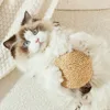 Interactive Sisal Cat Scratching Ball Toy For Kitten Teeth Cleaning Anti Bite 10CM Super Big Cat Ball Sounding Toy Pet Supplies 3