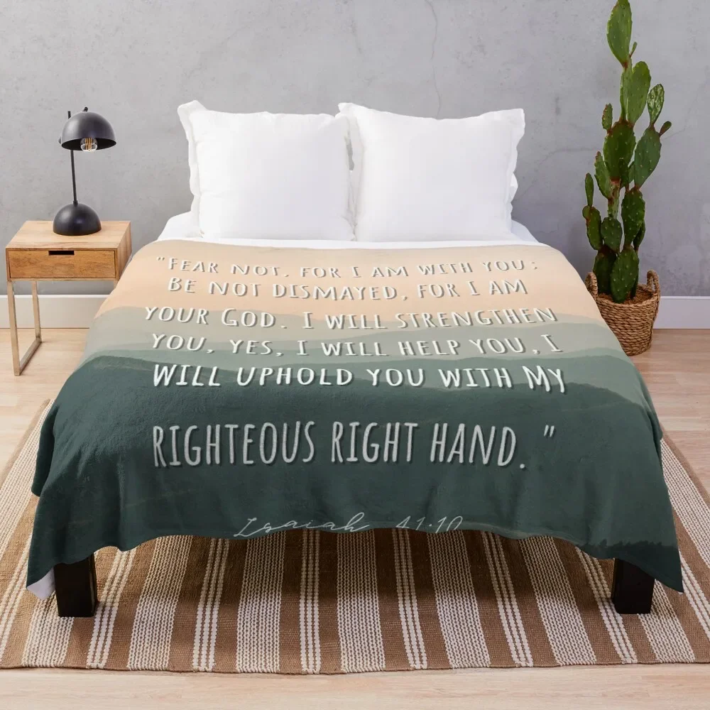 

Christian Bible Verse Throw Blanket Nap Shaggy Softest Blankets
