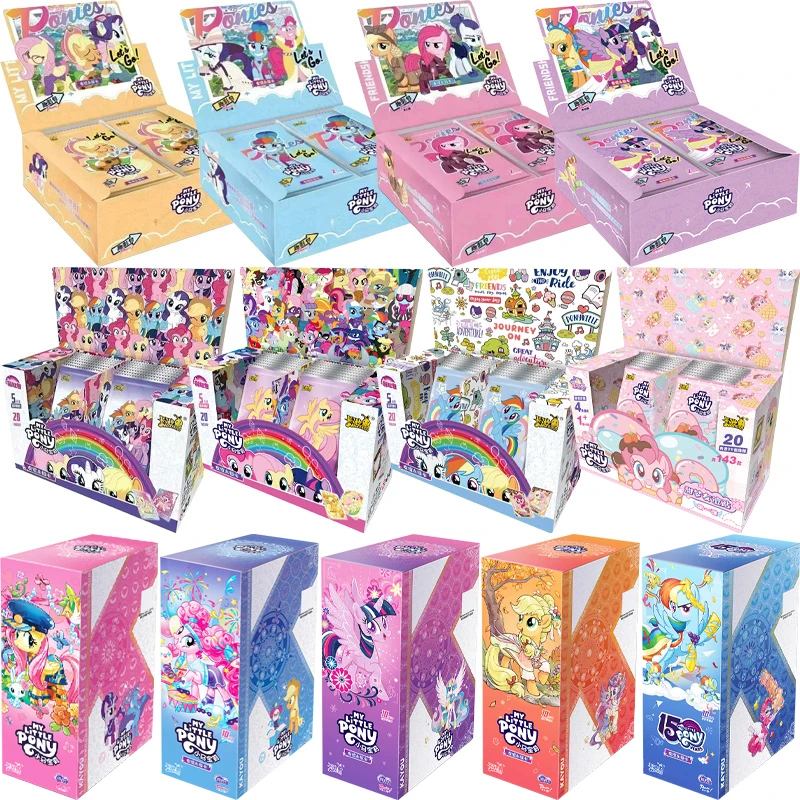 KAYOU Genuine My Little Pony Card Cute Funny Party Friendship Eternal Cards SGR Princess Anime Game Collectible Cards Toys Gifts