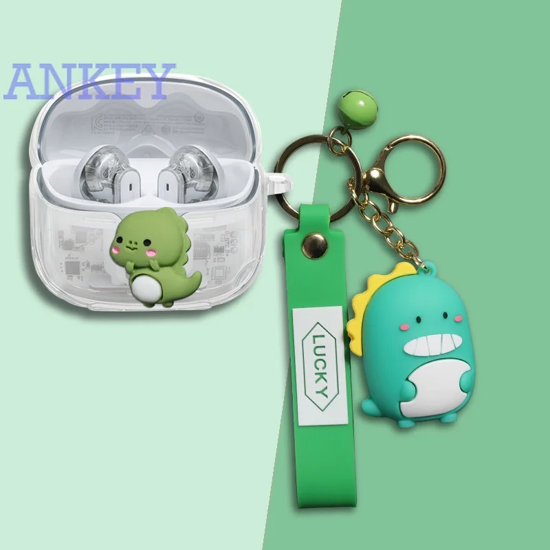 Per Jbl Tune Beam / Tune Buds / Tune Flex Case Silicone Protettivo Trasparente Cute Cartoon Cover Bluetooth Auricolare Shell