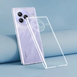 Transparent Shockproof TPU Silicone Phone Case - Enhanced Camera Protection for Xiaomi Civi 5 Pro (Clear)