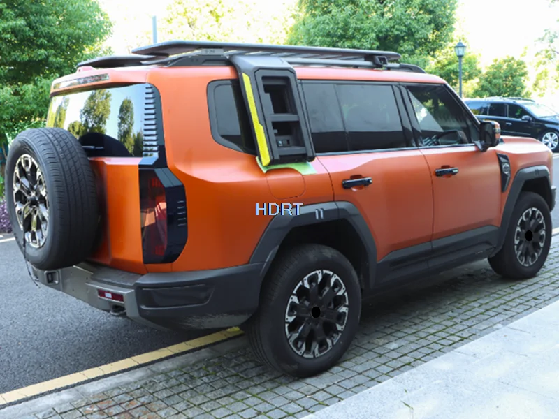 체리 제투어 G700 2025+ 차량용 오프로드 리어 윈도우 사이드 폴딩 래더 키트 보호 장식 액세서리 자동차 부품