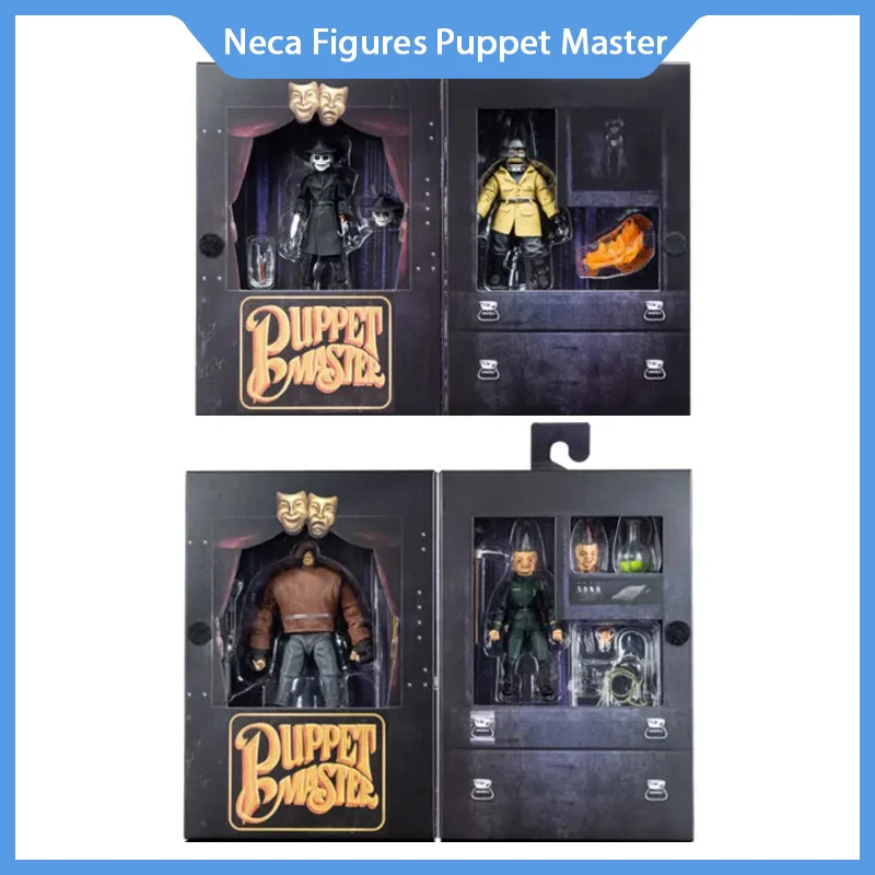 Neca Figures Puppet Master Blade Torch Puppet Master Pin Head Tunneler Anime Action Figures Collection Model Statue Toys Gift