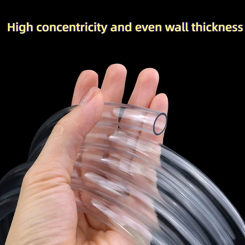 PVC Plastic Hoses 1M Transparent PVC Plastic Hoses High Quality Water Pump Tube 2 3 4 5 6 8 10 12 14 16 18 20 25mm Inner Diameter
