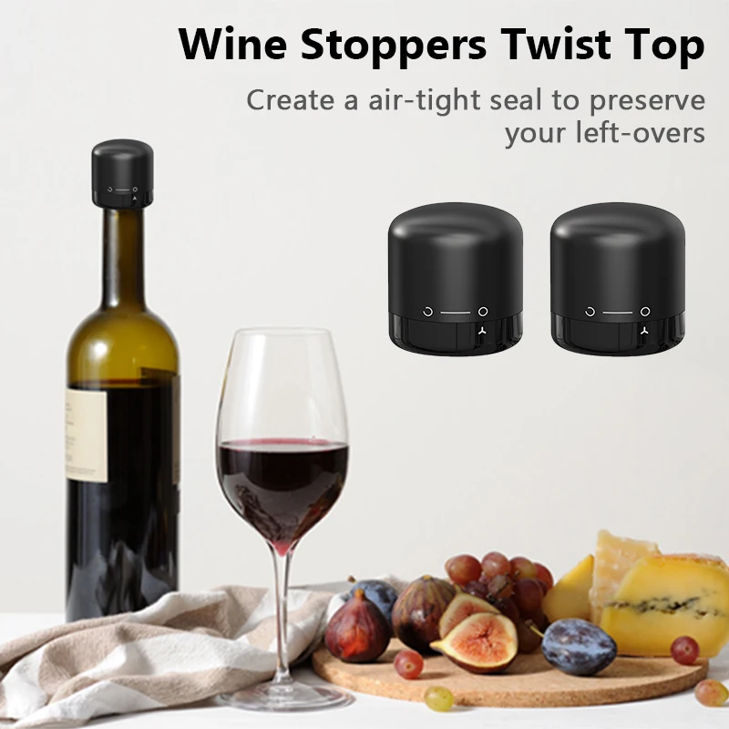 2-piece wine stopper set - OXO